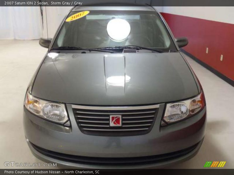 Storm Gray / Gray 2007 Saturn ION 2 Sedan