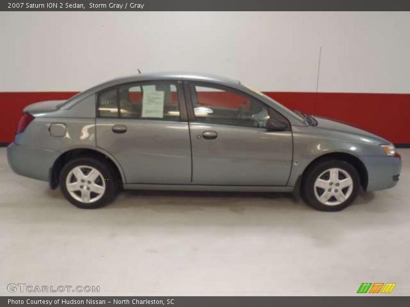 Storm Gray / Gray 2007 Saturn ION 2 Sedan
