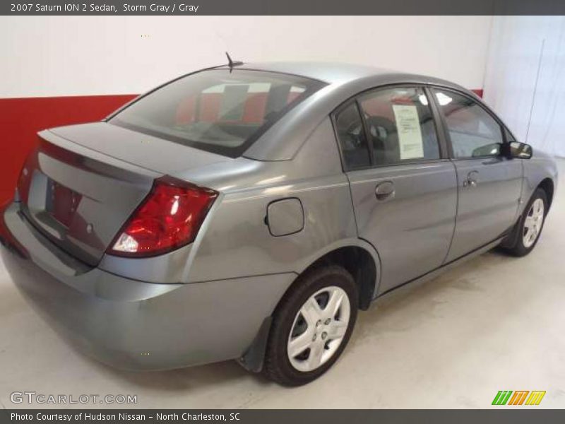 Storm Gray / Gray 2007 Saturn ION 2 Sedan