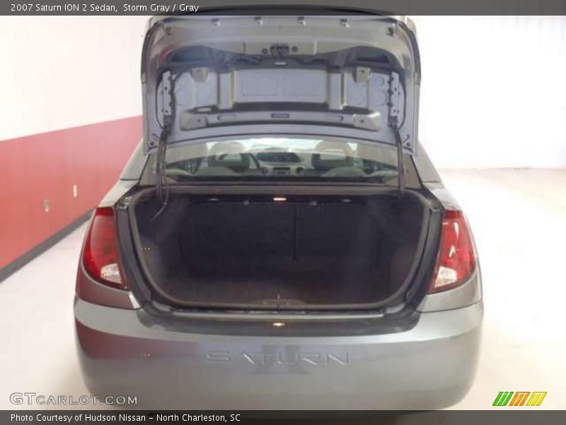 Storm Gray / Gray 2007 Saturn ION 2 Sedan