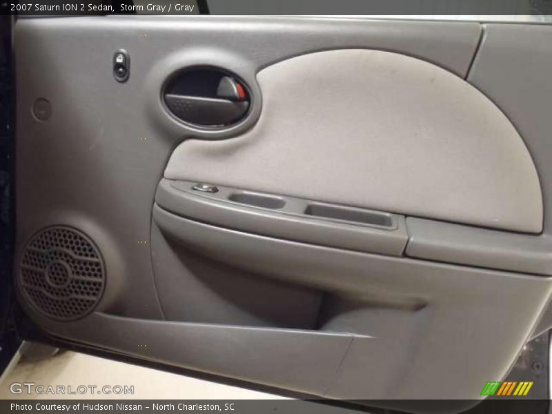 Storm Gray / Gray 2007 Saturn ION 2 Sedan