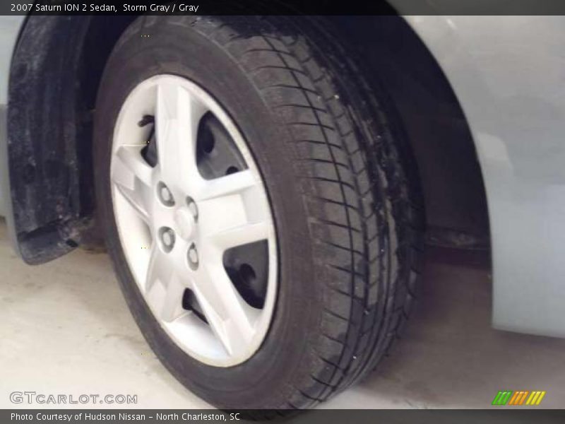 Storm Gray / Gray 2007 Saturn ION 2 Sedan