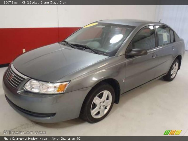 Storm Gray / Gray 2007 Saturn ION 2 Sedan
