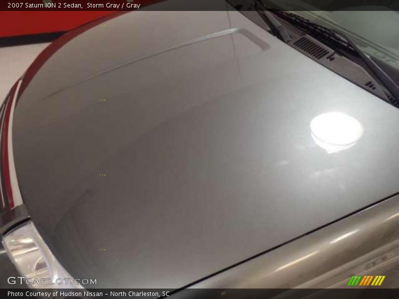 Storm Gray / Gray 2007 Saturn ION 2 Sedan