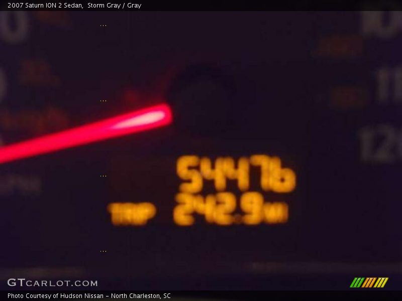 Storm Gray / Gray 2007 Saturn ION 2 Sedan