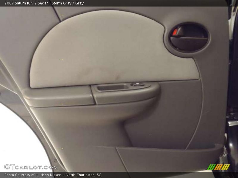 Storm Gray / Gray 2007 Saturn ION 2 Sedan