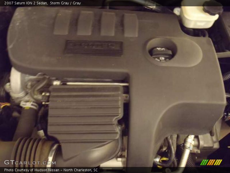 Storm Gray / Gray 2007 Saturn ION 2 Sedan
