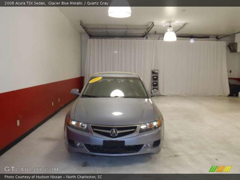 Glacier Blue Metallic / Quartz Gray 2008 Acura TSX Sedan