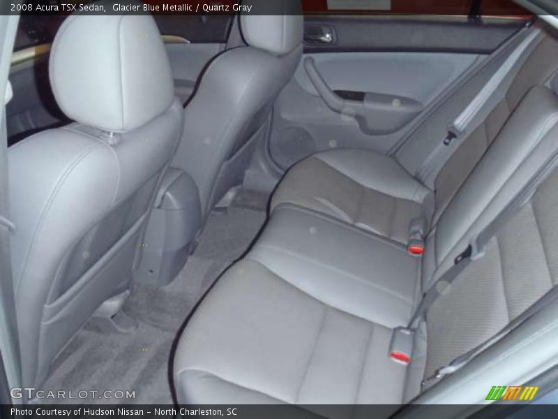 Glacier Blue Metallic / Quartz Gray 2008 Acura TSX Sedan