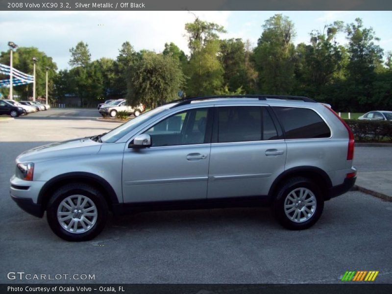 Silver Metallic / Off Black 2008 Volvo XC90 3.2