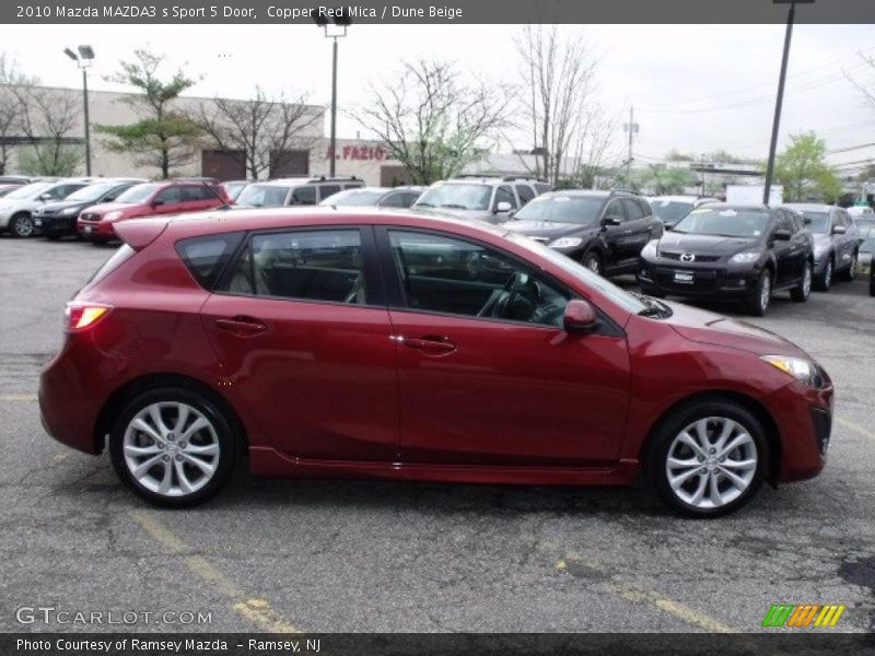 Copper Red Mica / Dune Beige 2010 Mazda MAZDA3 s Sport 5 Door
