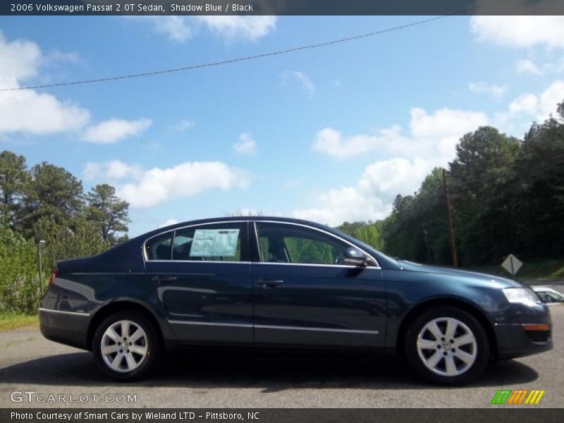 Shadow Blue / Black 2006 Volkswagen Passat 2.0T Sedan