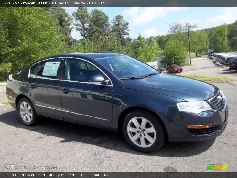Shadow Blue / Black 2006 Volkswagen Passat 2.0T Sedan