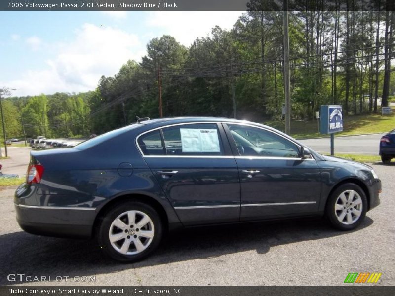Shadow Blue / Black 2006 Volkswagen Passat 2.0T Sedan