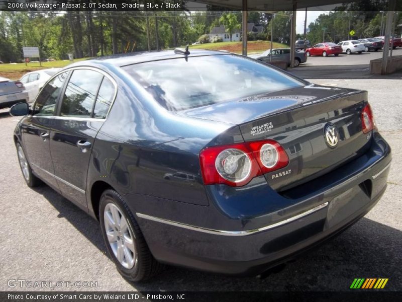 Shadow Blue / Black 2006 Volkswagen Passat 2.0T Sedan