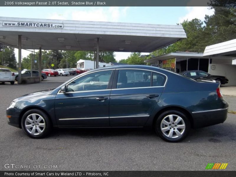 Shadow Blue / Black 2006 Volkswagen Passat 2.0T Sedan