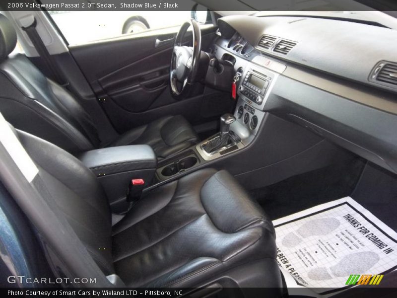 Shadow Blue / Black 2006 Volkswagen Passat 2.0T Sedan