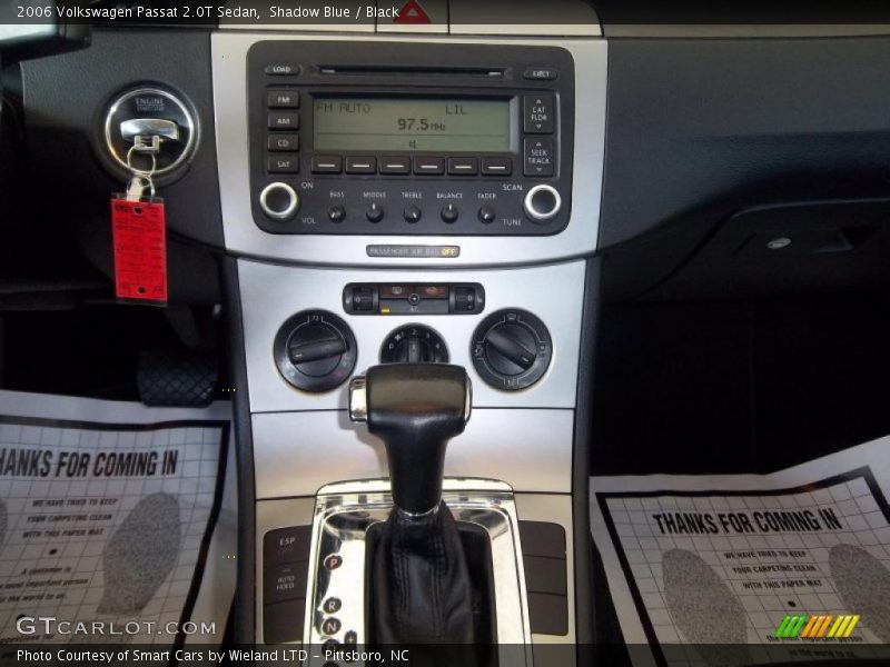 Shadow Blue / Black 2006 Volkswagen Passat 2.0T Sedan