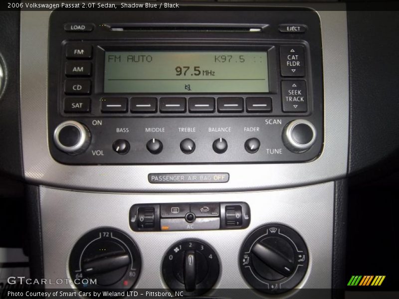 Shadow Blue / Black 2006 Volkswagen Passat 2.0T Sedan
