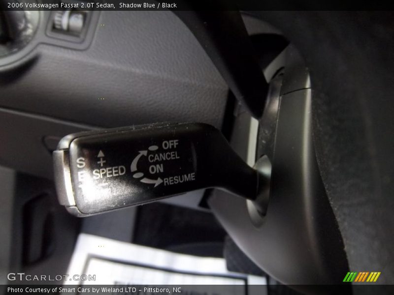 Shadow Blue / Black 2006 Volkswagen Passat 2.0T Sedan