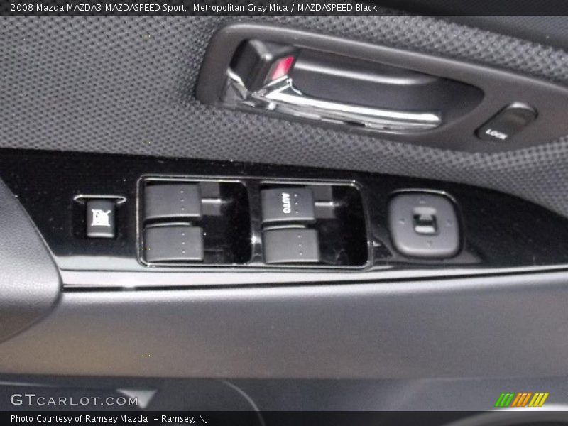 Metropolitan Gray Mica / MAZDASPEED Black 2008 Mazda MAZDA3 MAZDASPEED Sport