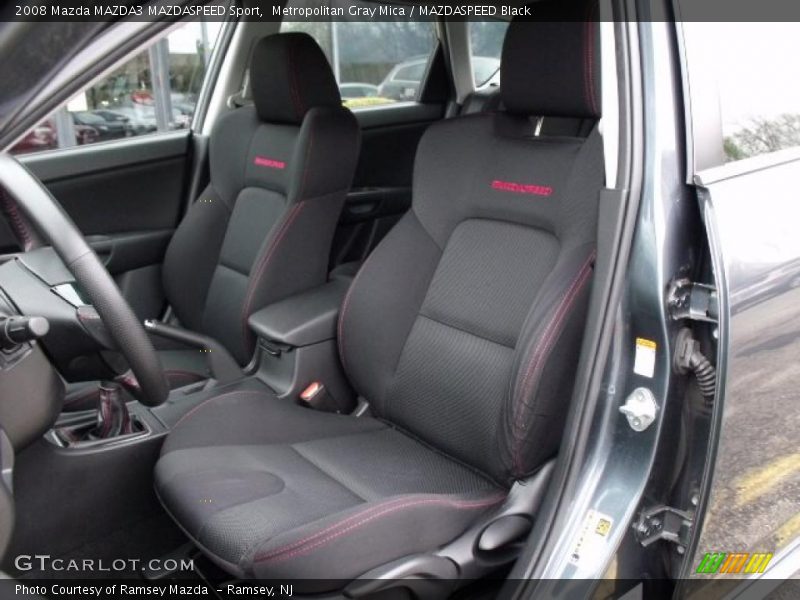  2008 MAZDA3 MAZDASPEED Sport MAZDASPEED Black Interior
