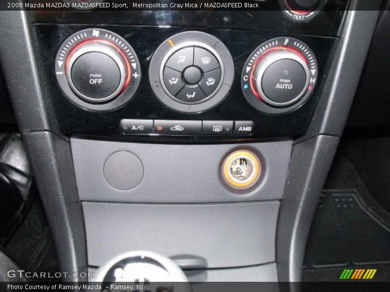 Controls of 2008 MAZDA3 MAZDASPEED Sport