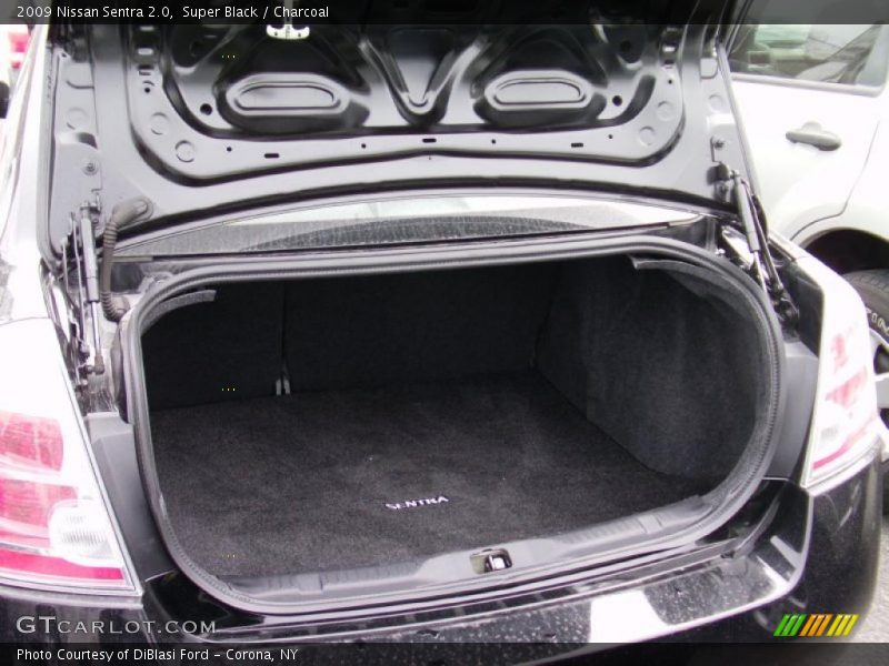 Super Black / Charcoal 2009 Nissan Sentra 2.0