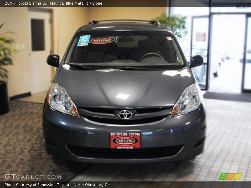 Nautical Blue Metallic / Stone 2007 Toyota Sienna LE