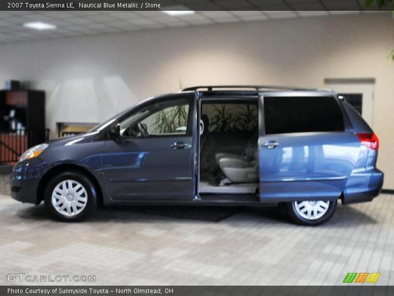 Nautical Blue Metallic / Stone 2007 Toyota Sienna LE