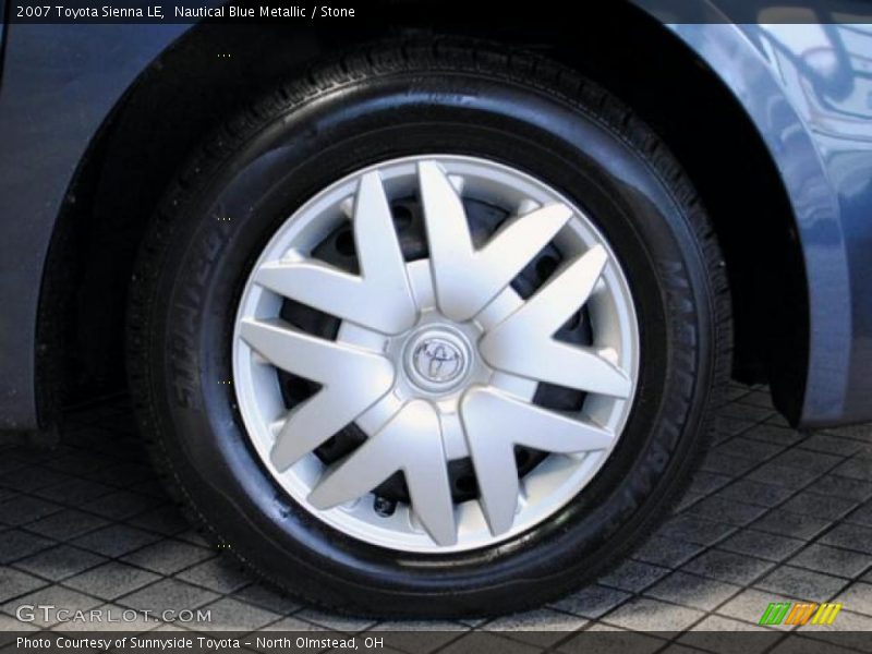 Nautical Blue Metallic / Stone 2007 Toyota Sienna LE
