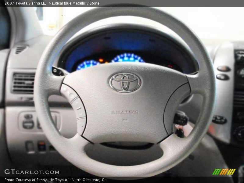 Nautical Blue Metallic / Stone 2007 Toyota Sienna LE