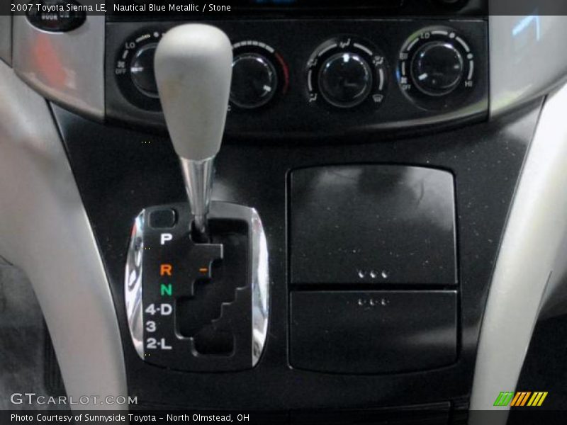 Nautical Blue Metallic / Stone 2007 Toyota Sienna LE
