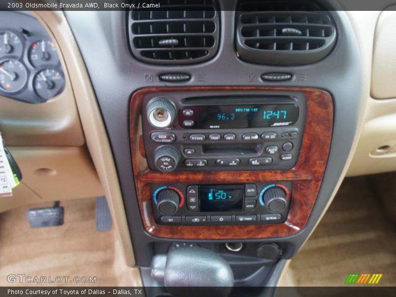 Controls of 2003 Bravada AWD