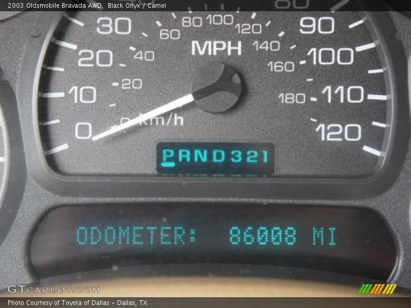 Black Onyx / Camel 2003 Oldsmobile Bravada AWD