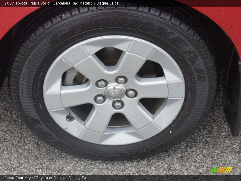 Barcelona Red Metallic / Bisque Beige 2007 Toyota Prius Hybrid