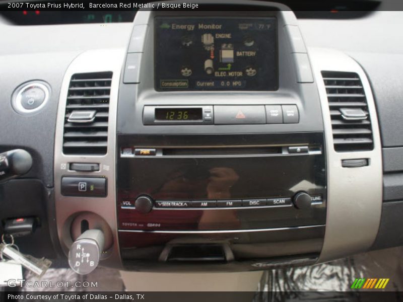 Barcelona Red Metallic / Bisque Beige 2007 Toyota Prius Hybrid