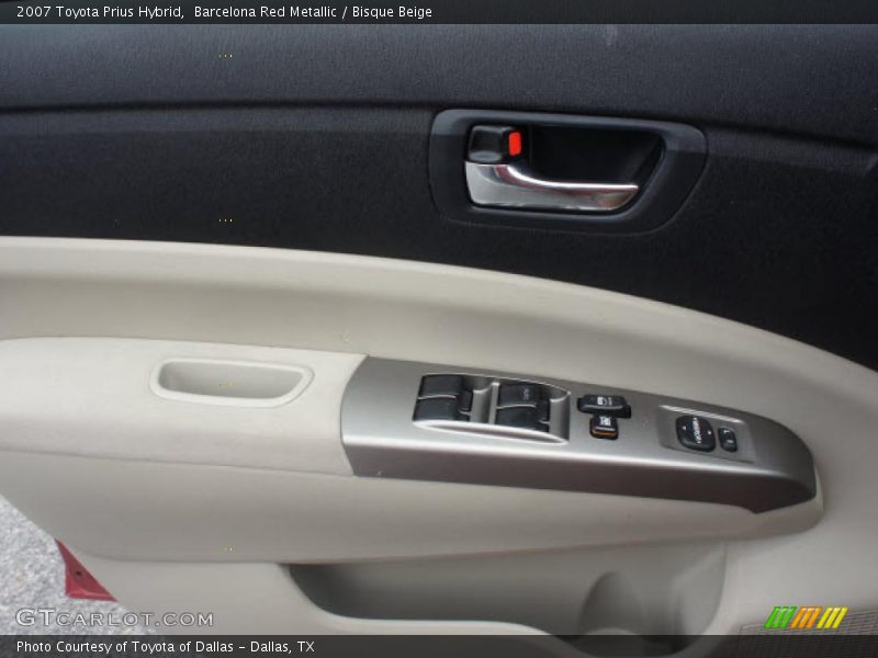 Barcelona Red Metallic / Bisque Beige 2007 Toyota Prius Hybrid