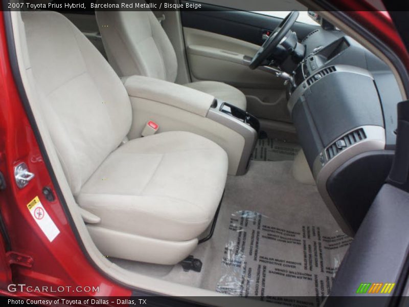 Barcelona Red Metallic / Bisque Beige 2007 Toyota Prius Hybrid