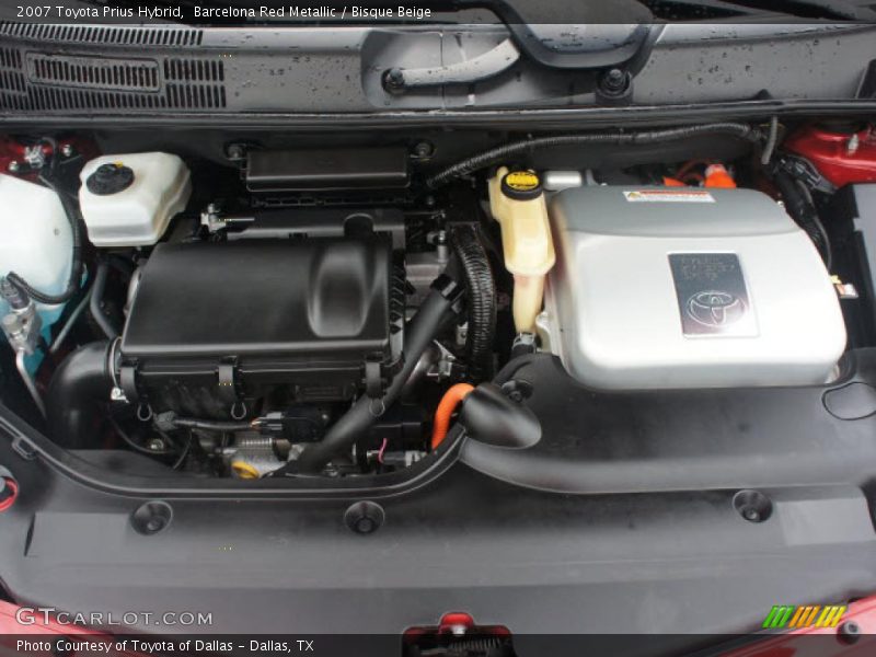 Barcelona Red Metallic / Bisque Beige 2007 Toyota Prius Hybrid