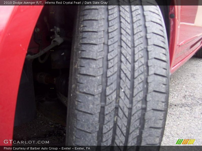 Inferno Red Crystal Pearl / Dark Slate Gray 2010 Dodge Avenger R/T