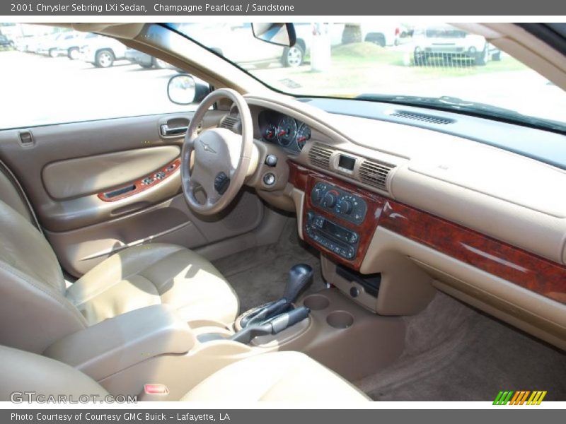 Champagne Pearlcoat / Sandstone 2001 Chrysler Sebring LXi Sedan