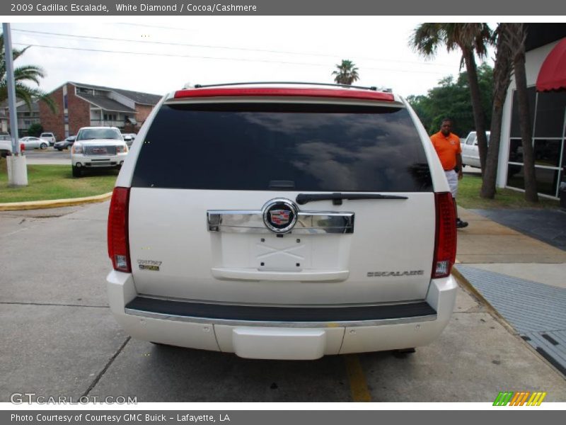 White Diamond / Cocoa/Cashmere 2009 Cadillac Escalade