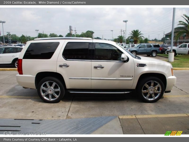 White Diamond / Cocoa/Cashmere 2009 Cadillac Escalade