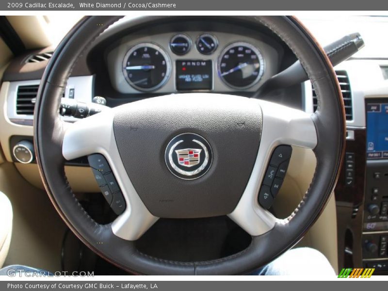 White Diamond / Cocoa/Cashmere 2009 Cadillac Escalade