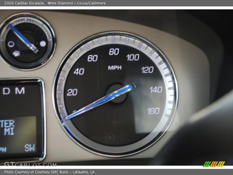 White Diamond / Cocoa/Cashmere 2009 Cadillac Escalade