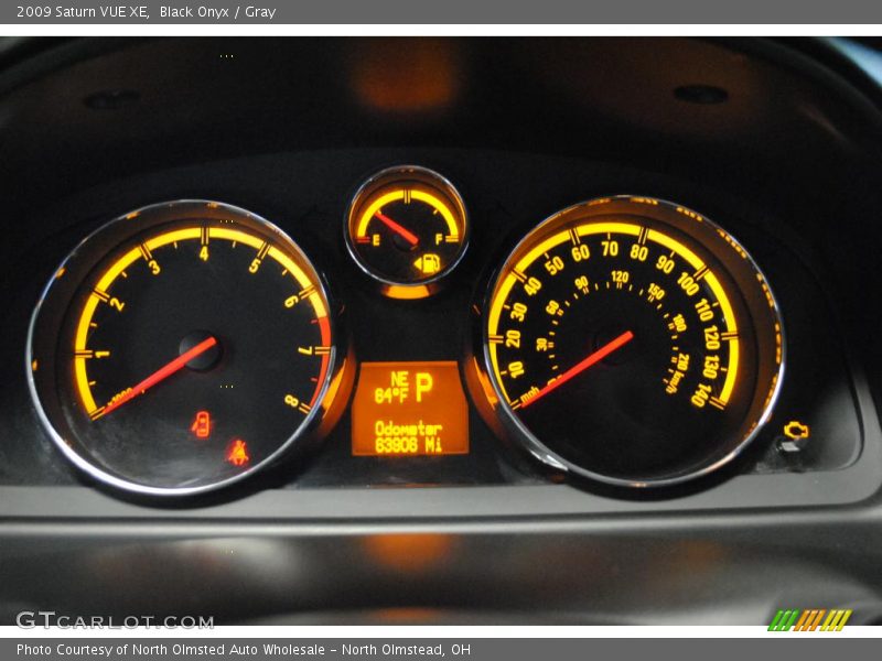 Black Onyx / Gray 2009 Saturn VUE XE