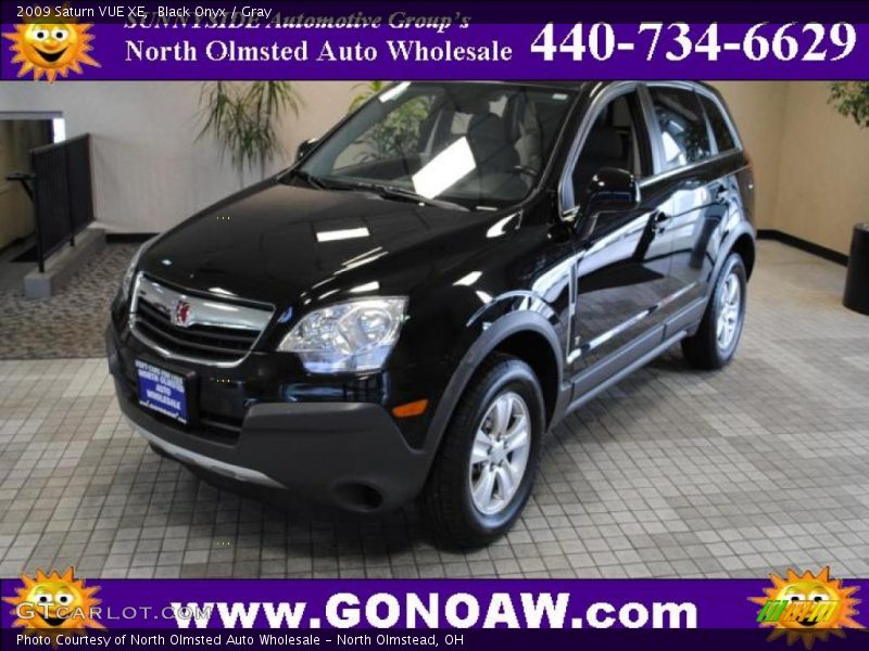 Black Onyx / Gray 2009 Saturn VUE XE