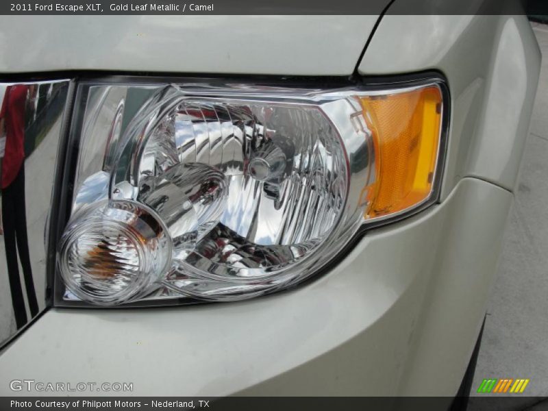 Gold Leaf Metallic / Camel 2011 Ford Escape XLT