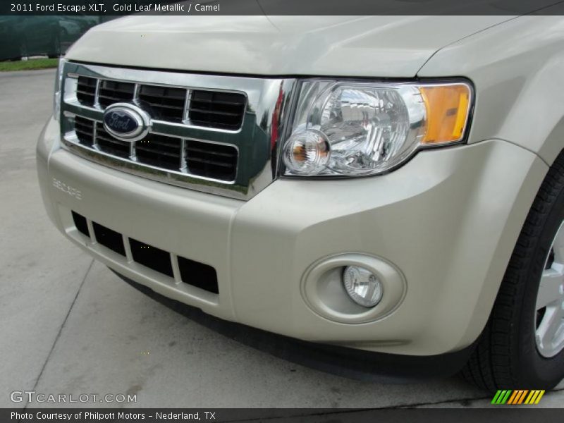 Gold Leaf Metallic / Camel 2011 Ford Escape XLT